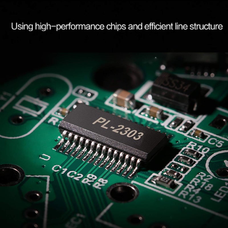ELECABLE USB Type C to RS232 DB9 Serial(9-Pin) Converter Adapter Cable 5ft with a Male to Female Connector, Compatible with MAC OS, Windows, Android, Linux Type C Device (USB C) - Image 3